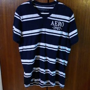 Aeropostle tee shirt striped